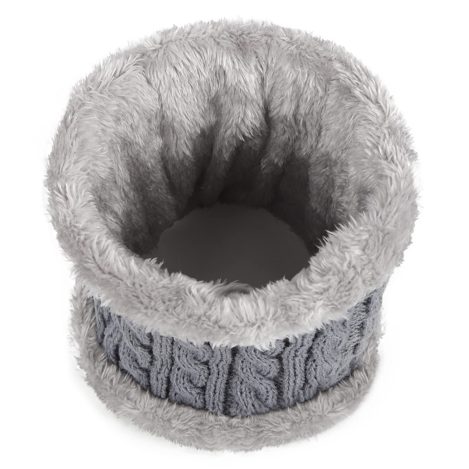 Kinder Schals Baumwolle Kinder Loop Schal Herbst-Winter-Schlauchschal Halsband Halswärmer Rundschal Kleinkinderschals für Jungen Mädchen