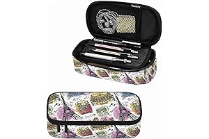 Eiffel Tower Romance Pencil Case: A Parisian Delight for School and Beyond