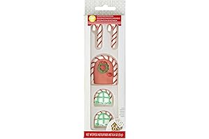 Wilton Door and Window Gingerbread House Decorating Candy Pieces