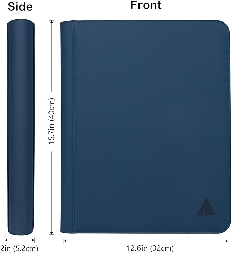 Miniatura 7 de Rayvol Toploader - Carpeta con capacidad para más de 300 cargadores superiores de 9 bolsillos para almacenamiento de tarjetas, bolsillos de doble