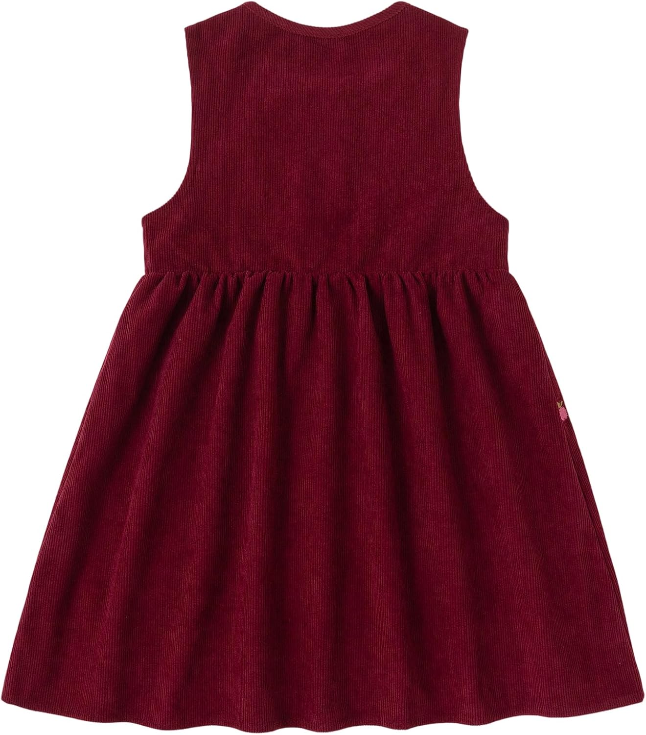 Simplee kids Toddler Fall Dress, Sleeveless, 3M-10 Years | Soft Warm Corduroy, Halloween Christmas and Winter Casual Wear, Little and Baby Girl