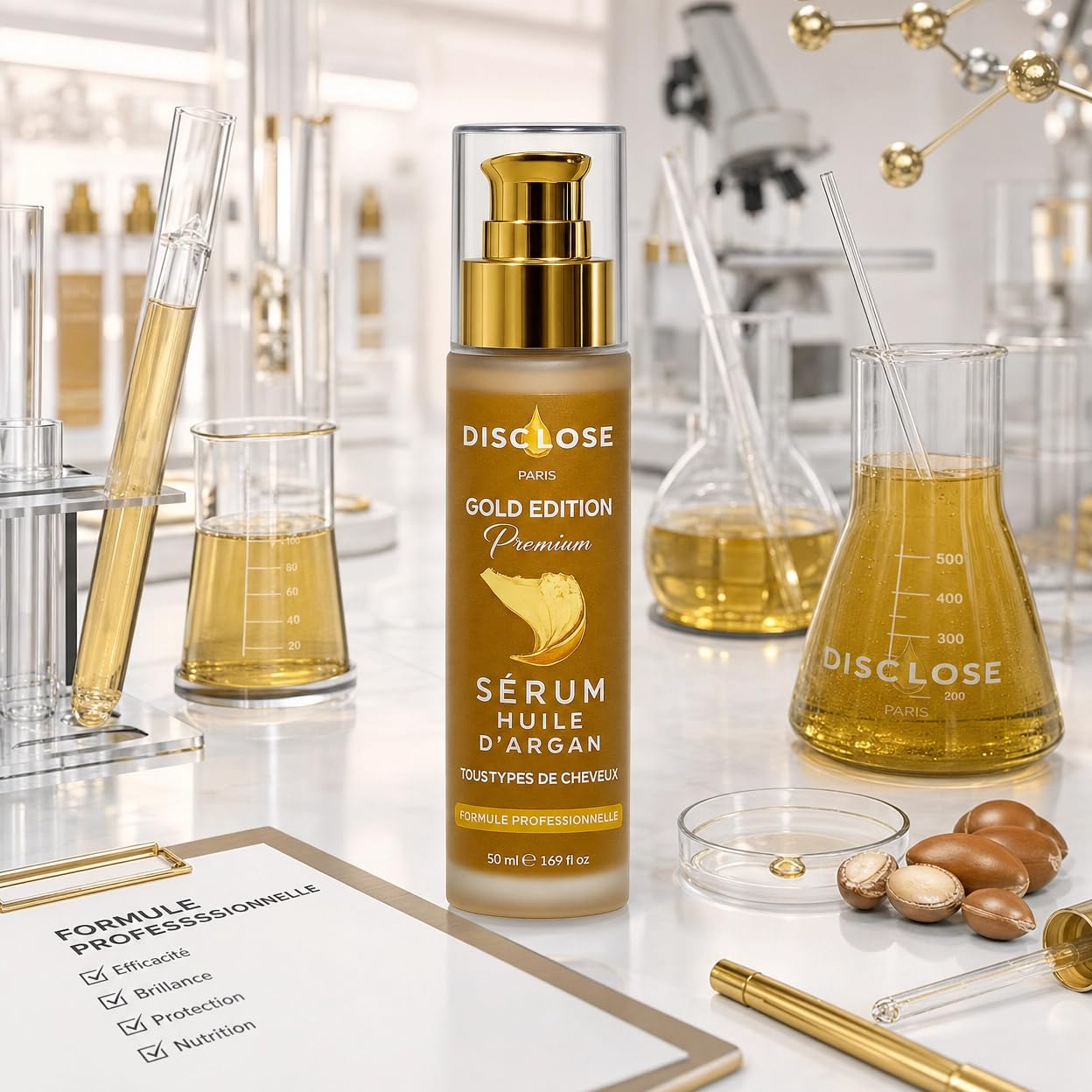 OLEJ do włosów - ARGAN SERUM - PROFESJONALNA FORMULA - 50 ml