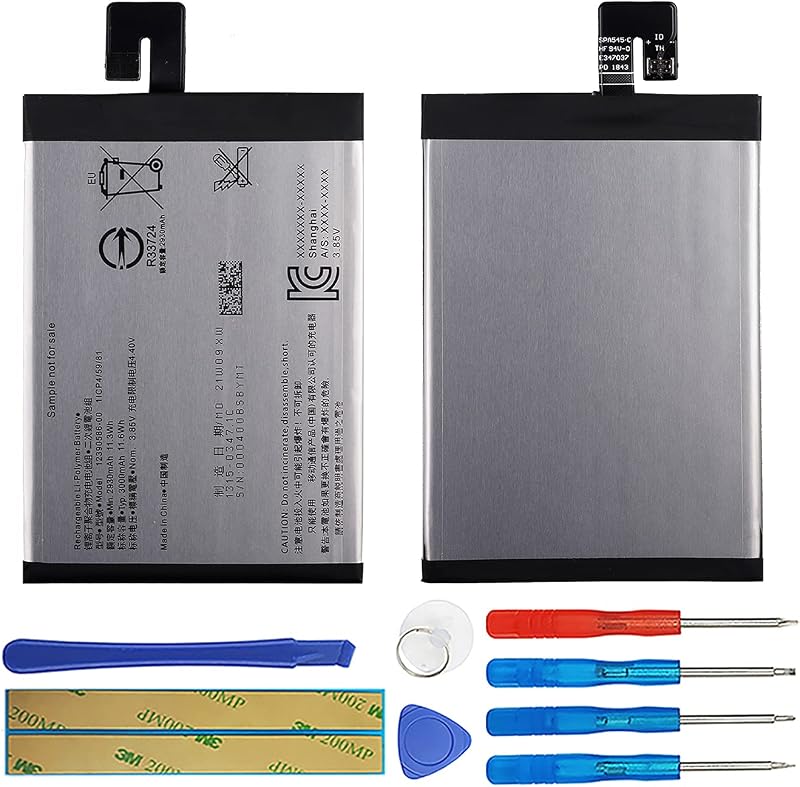 Duotipa Battery 12390586-00 Compatible with Sony Xperia 10 Plus i3223 with Repair Tool Kit