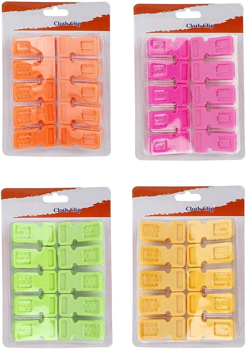 DADDY - G® Premium Cloth Clips for Drying Multipurpose Clothes Pins for Indoor and Outdoor Use Strong and Durable Clips for Clothes Drying, Hanging, and Organizing