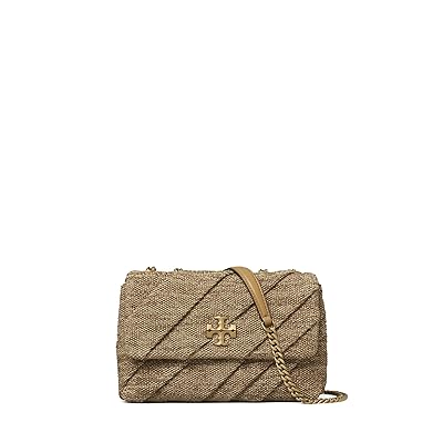 Tory Burch Kira Draped Raffia Small Convertible Shoulder Bag Women