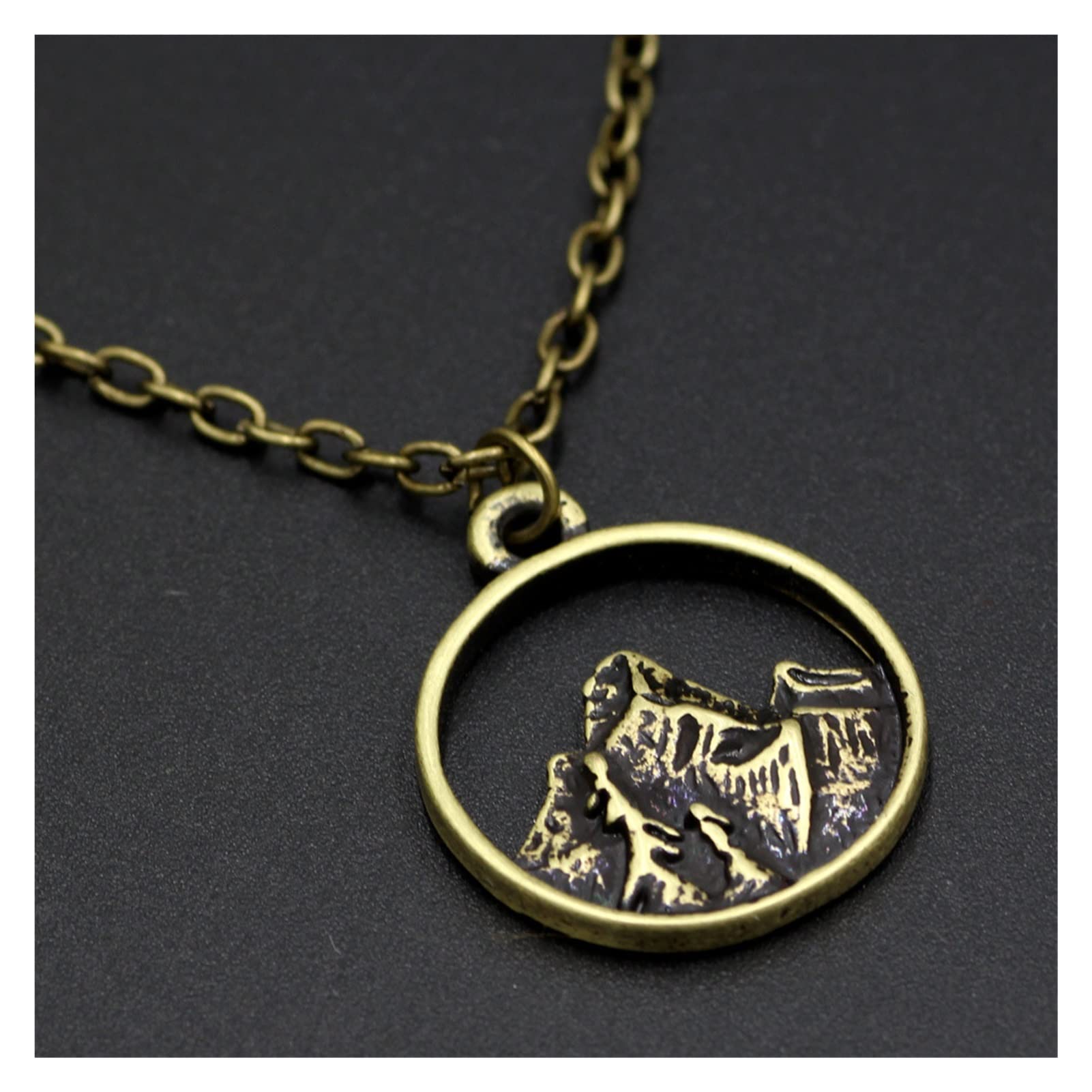 Collane da uomo, Collane serie Viking Collana con ciondoli piccoli Collana semplice per coppie Collana con ciondolo Collana con catena punk rock Accessori per abbigliamento Collane con ciondolo per