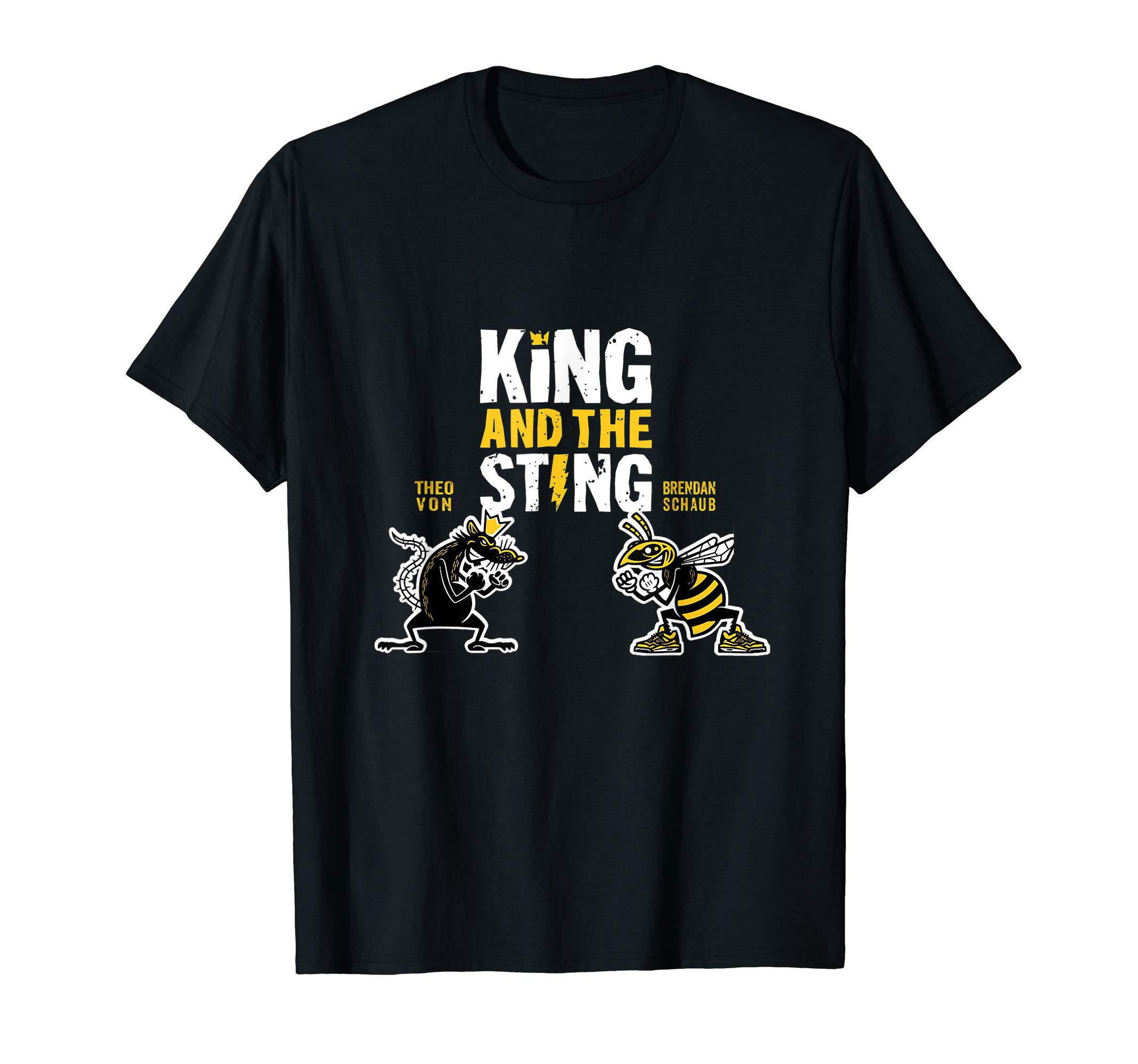 Intellectual Dark WebstoreKing and The Sting Podcast T-ShirtOEKO-TEX STANDARD 100