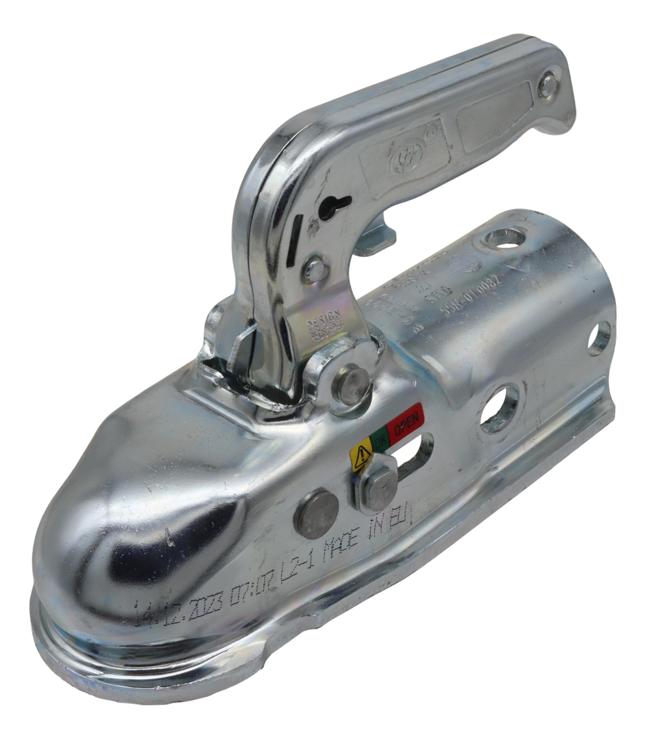 Sprzęgło kulowe SPP TYP BC 3000.1 wersja 6D do 3000 kg 50 mm rura okrągła otwór 12/12 mm pasuje do Alko AK270, Albe EM 220 R B, EM 300 R B