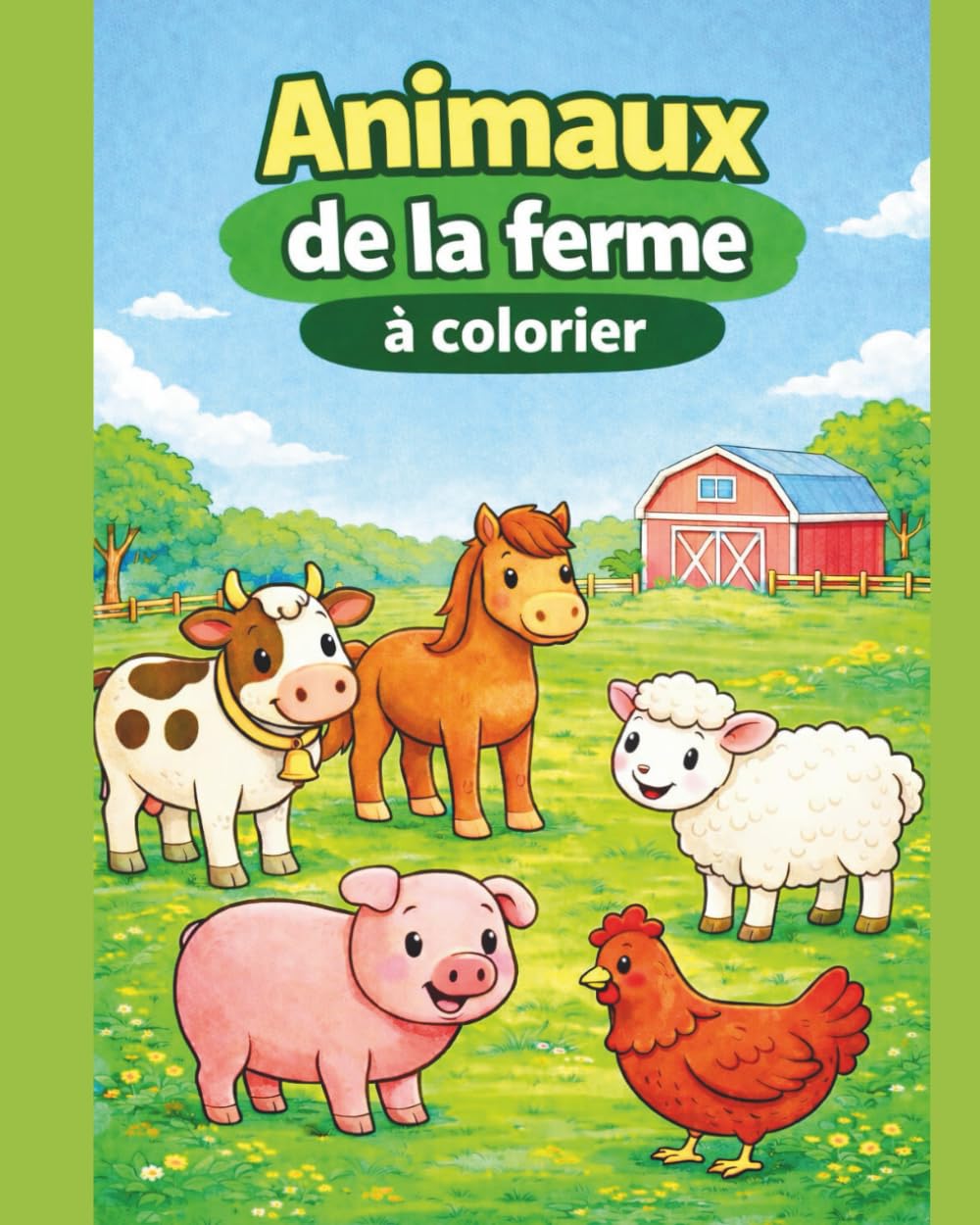 Animaux de la ferme à colorier