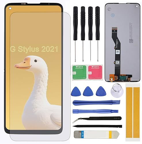 Miniatura 10 de Reemplazo de pantalla para Motorola Moto G Stylus 5G 2021 6.8 pulgadas XT2131 XT2131-1 XT2131-4 Asamblea Pantalla LCD Digitalizador de pantalla