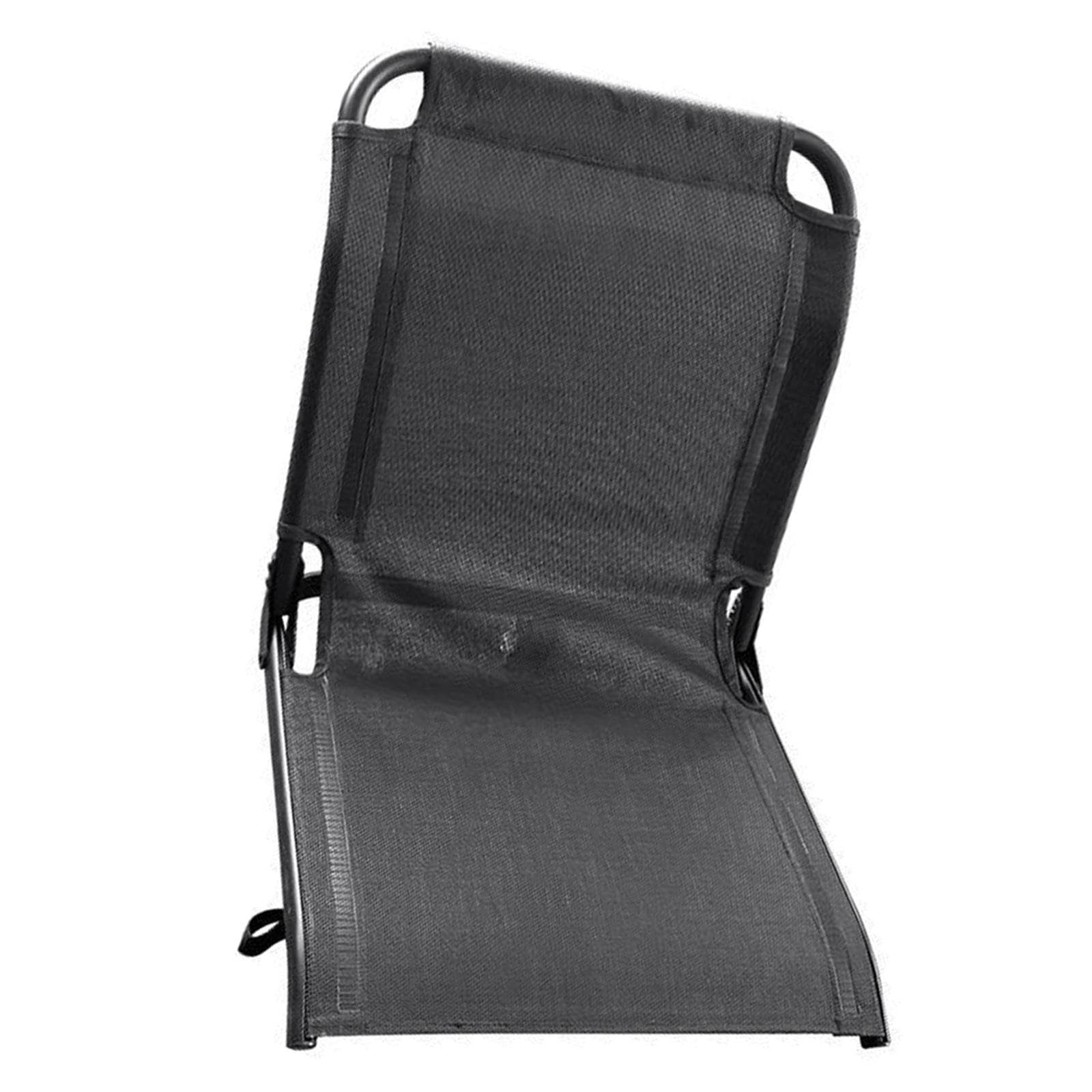 Seggiolino da pesca per kayak gonfiabile, rafting, bleacher, da viaggio, con supporto posteriore imbottito