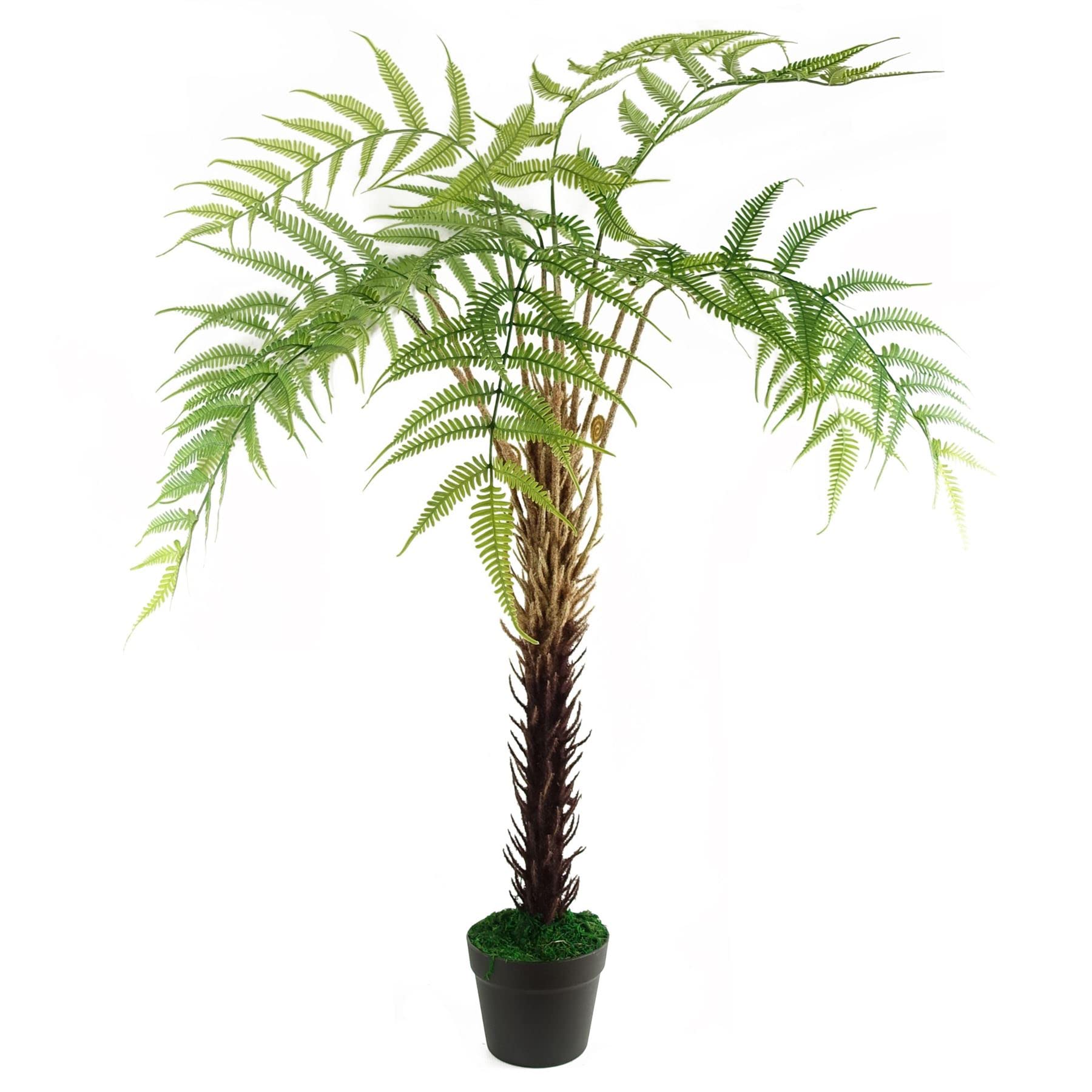 Leaf Fern Tree Tall Design Tropical Artificial Plants