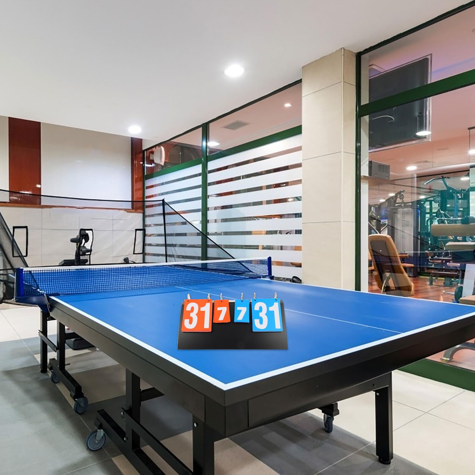 UKCOCO Tabellone Segnapunti Cifre Segnapunti Durevole Facile da Usare Chiaro e Intuitivo Utilizzabile in Ping-Pong Badminton Basket Pallavolo