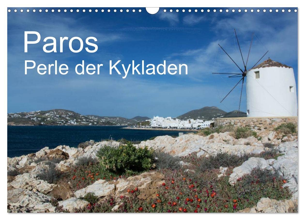 Paros, Pearl of the Cyclades UK-Version (Wall Calendar 2026 DIN A3 Landscape), CALVENDO 12 Month Wall Calendar โ image 1