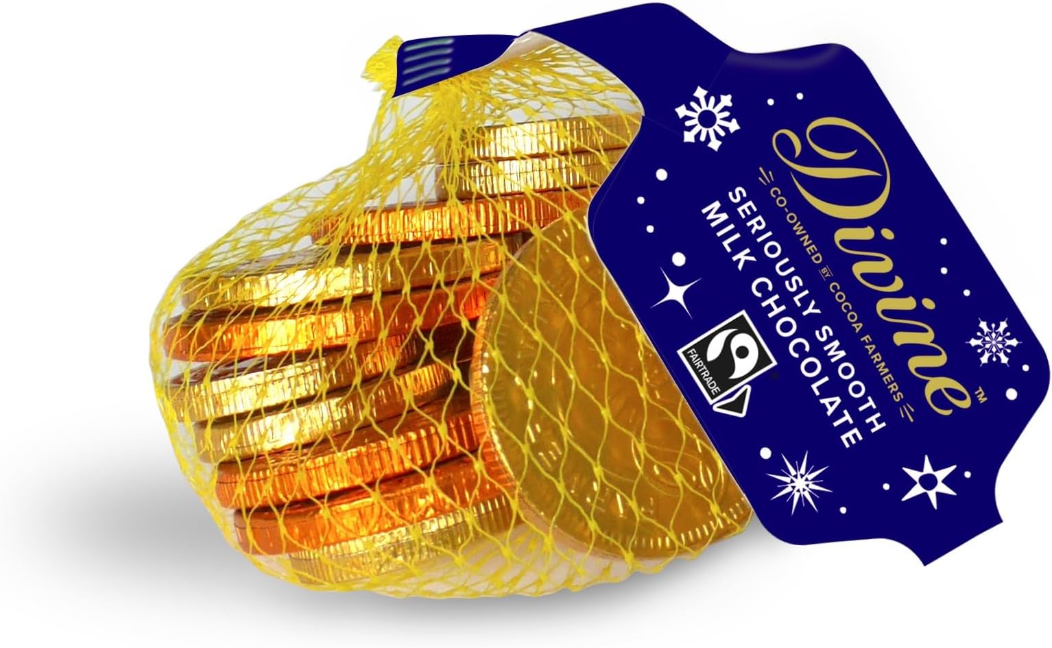 Divine Milk Chocolate Coins, 65g