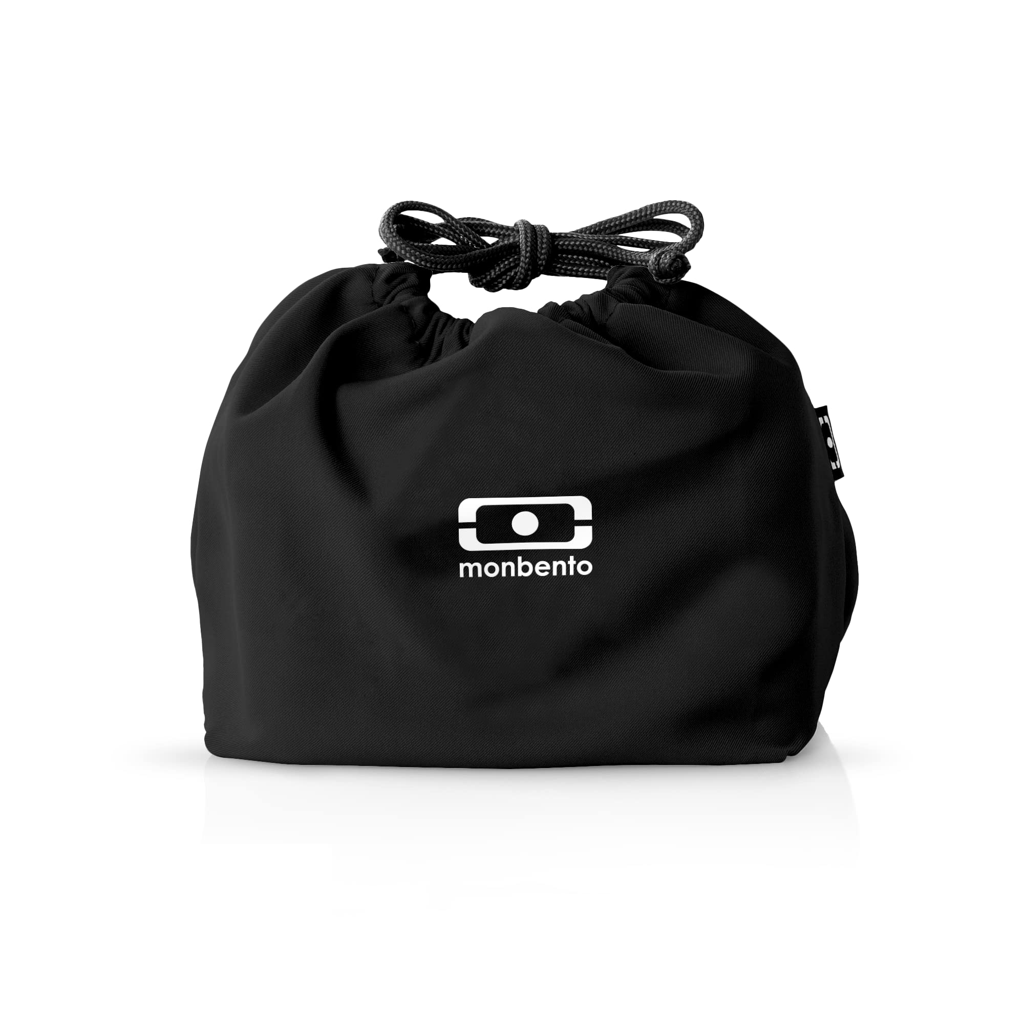 MONBENTO - Set Fiambrera Lunch Box Onyx - Con Bento Box Térmica MB Element hasta 10 Horas, Set Cubiertos MB Slim Nest, Bolsa Bento MB Pochette M - Sin BPA - Segura y Duradera - Negro