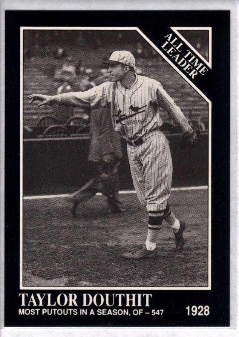 Baseball MLB 1991 Conlon Collection #264 Taylor Douthit ATL NM-MT Cardinals