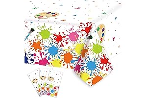 Upgraded Art Party Decorations Party Tablecloth Decoration Kit