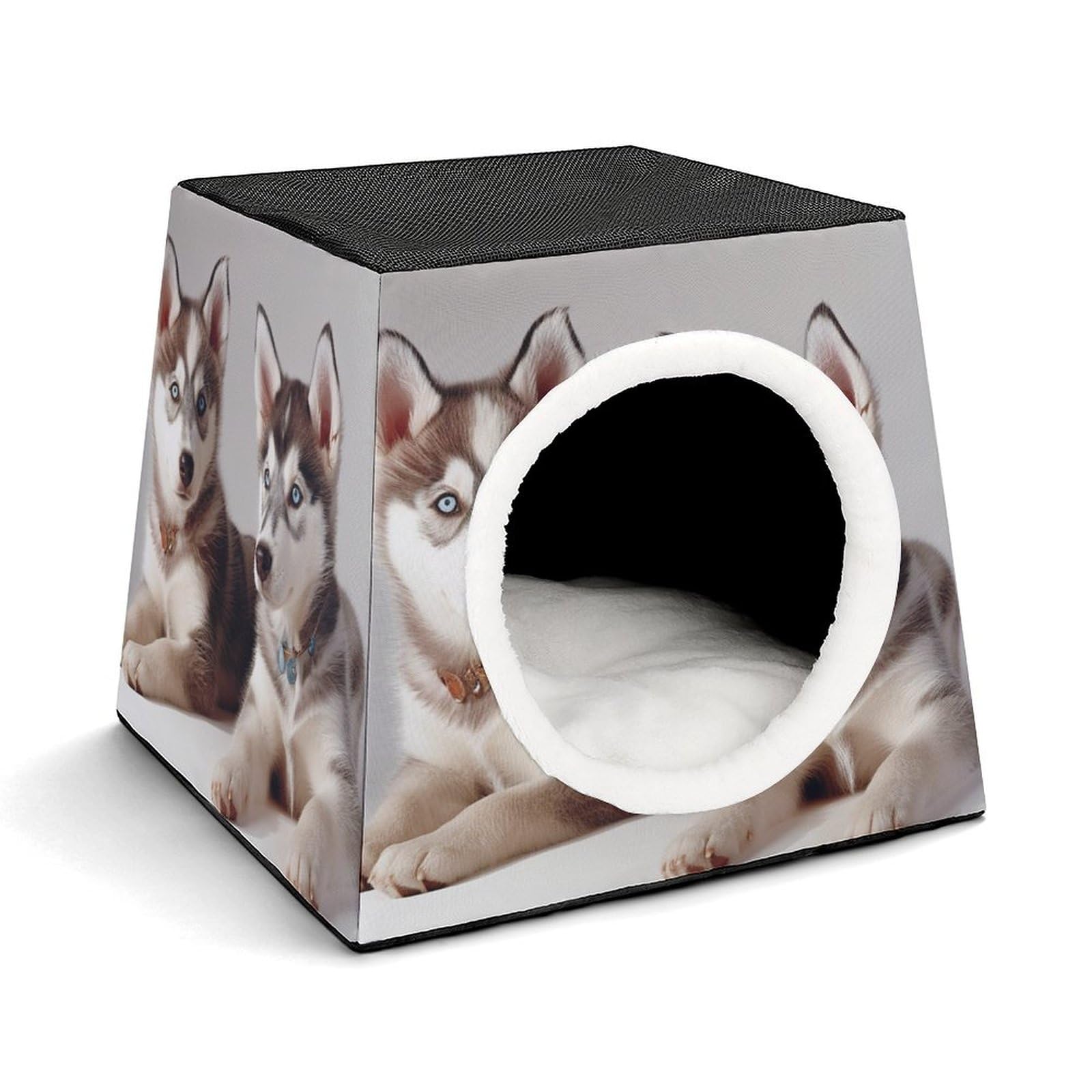 Capsule d'espace chaude et douce, maison isolante pour chat