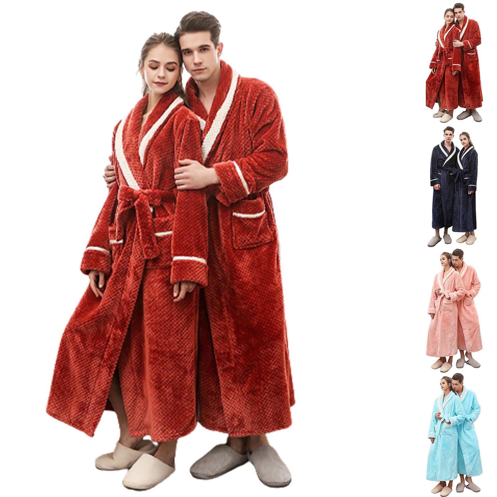 Peignoir moelleux pour femme - Léger et long - Grandes tailles - Peignoir de bain - Peignoir de bain - Peignoir de bain - Peignoir de bain - Peignoir de bain - Ensemble Dryrobe pour les couples
