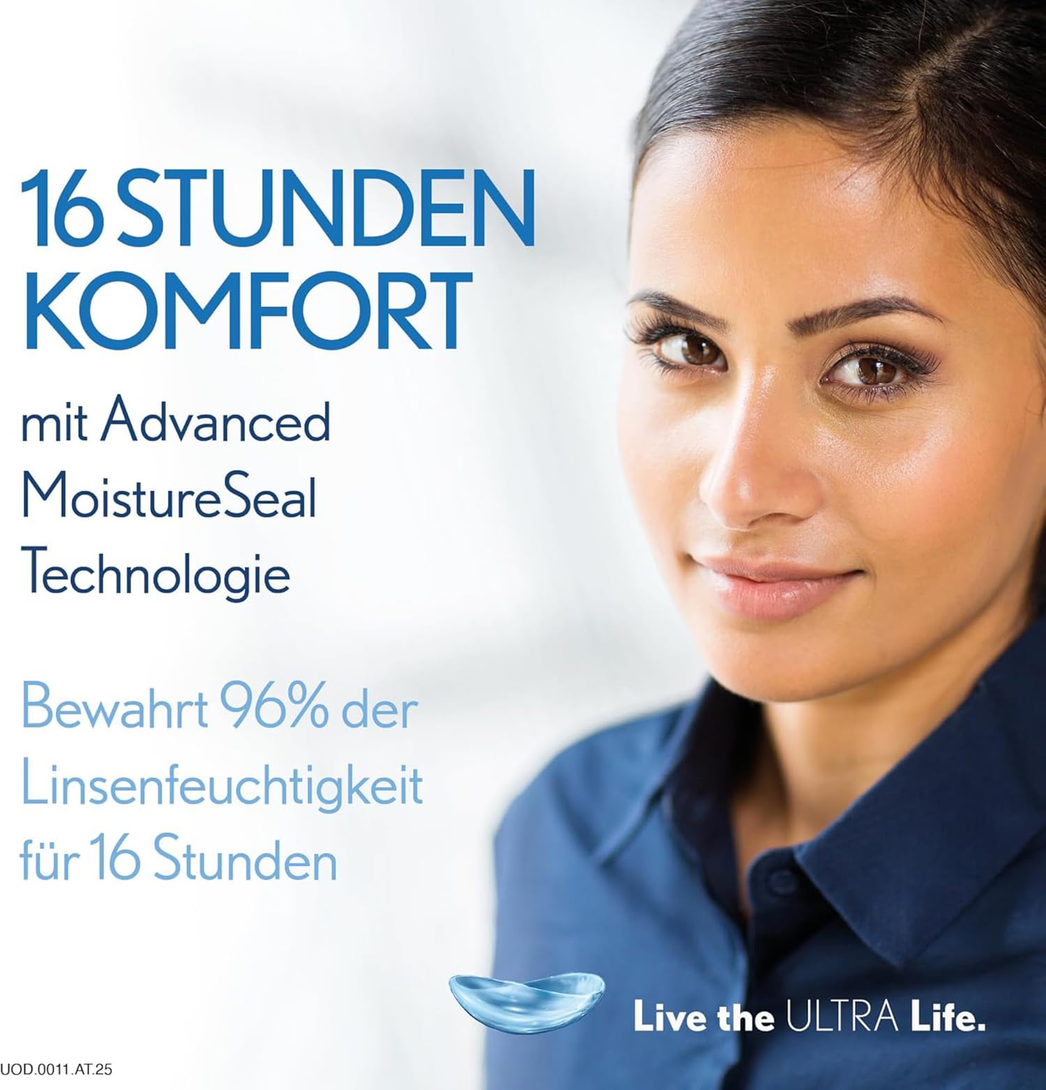 Bausch + Lomb ULTRA ONE DAY Tageslinsen | Bausch + Lomb | Sphärisch | 30 Linsen | BC 8.60 mm | DIA 14.2 | -3.75 Dioptrien