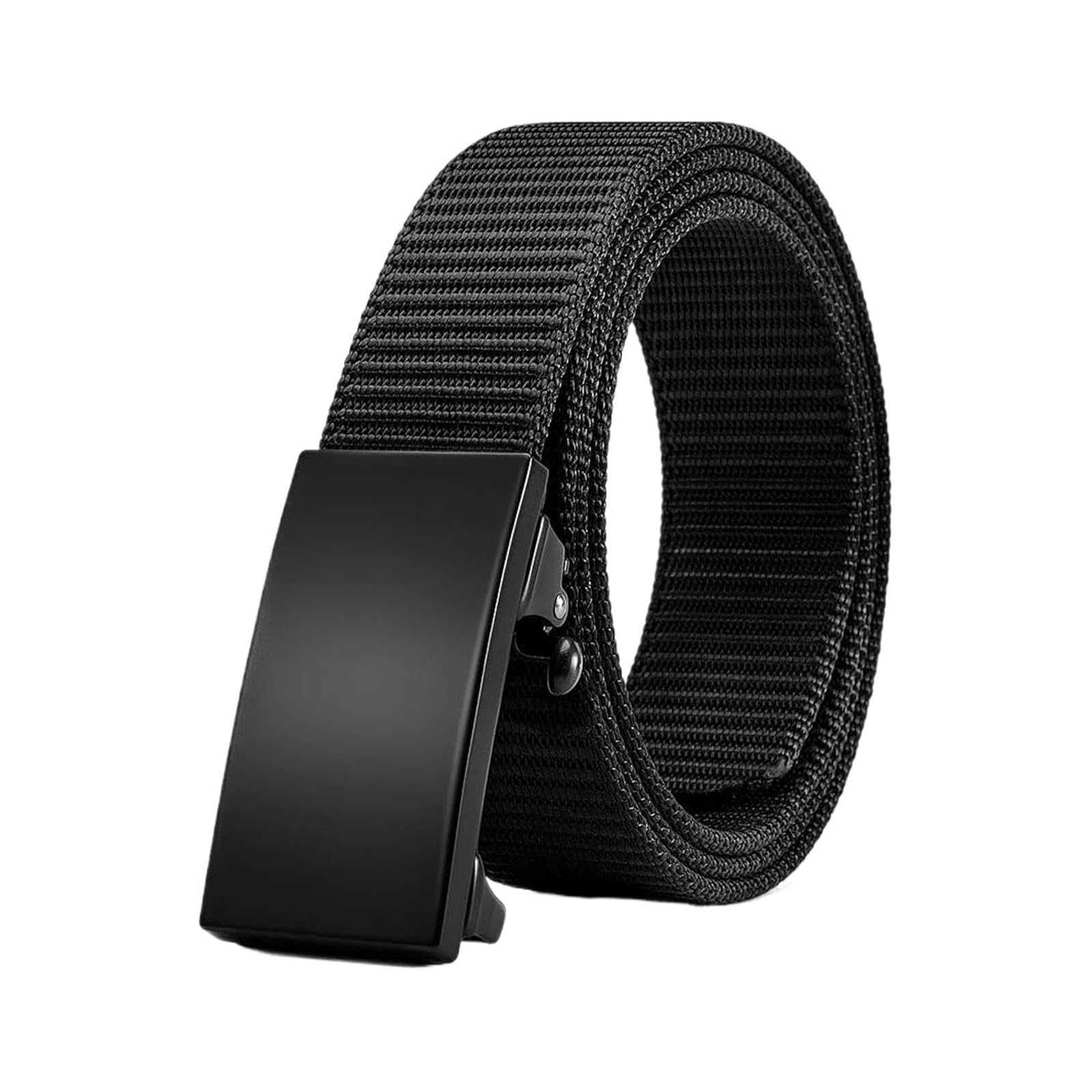 Sportlicher elastischer Herrengürtel mit automatischer Schnalle, robustes Stretch-Nylon for Herren