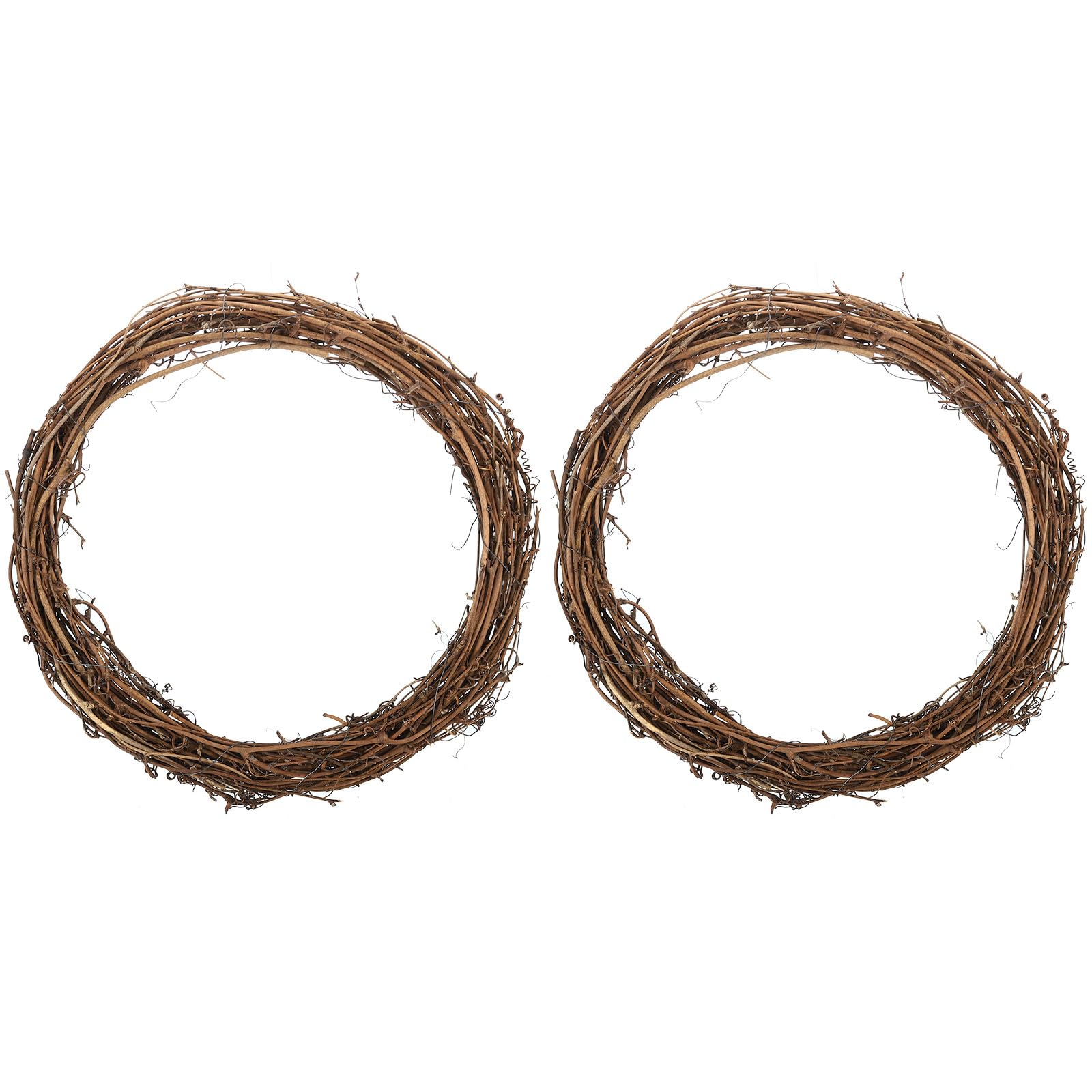 PATIKIL 10 Inch Rattan Wreath