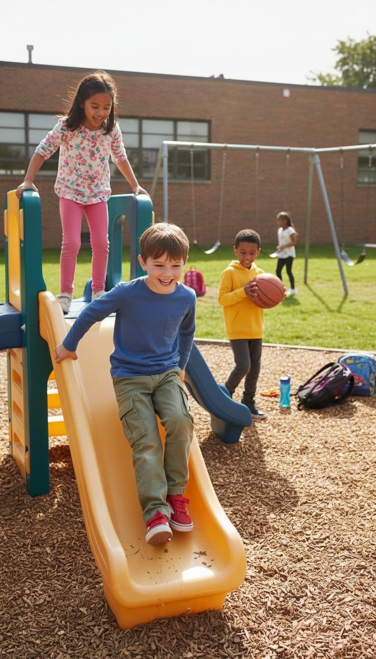 OCHENTA Boys Cargo Pants with 8 Pockets Casual Hiking Slacks Combat Trousers for Kid - Image 3