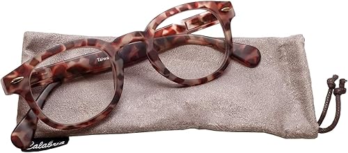 Miniatura 5 de Calabria 4376CB - Gafas de lectura vintage bifocales con estuche a juego en rojo +1.75