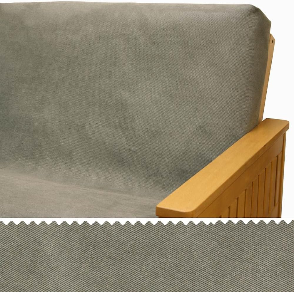 Twillo Gray Futon Cover 359 Full Home & Kitchen