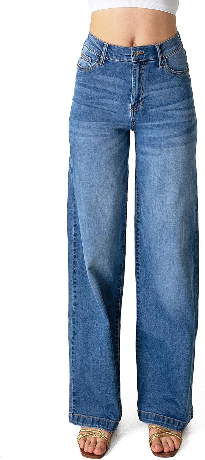 Denim with Wide Legs by Celebrity Pink Jean - Image 4