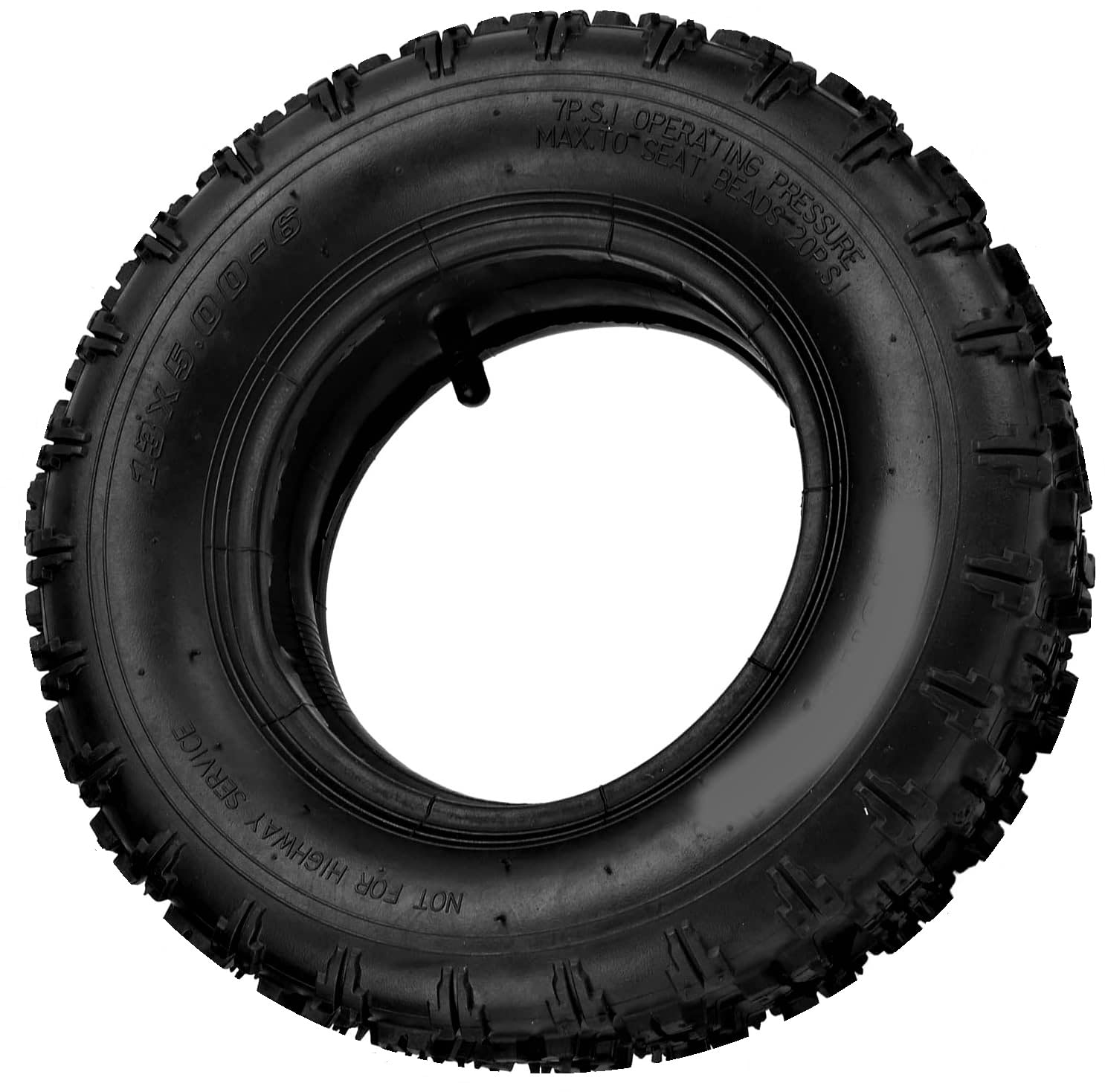 Rueda 13x5.00-6 neutatico trasero cubierta goma de MINI QUAD ATV Camara incuida.