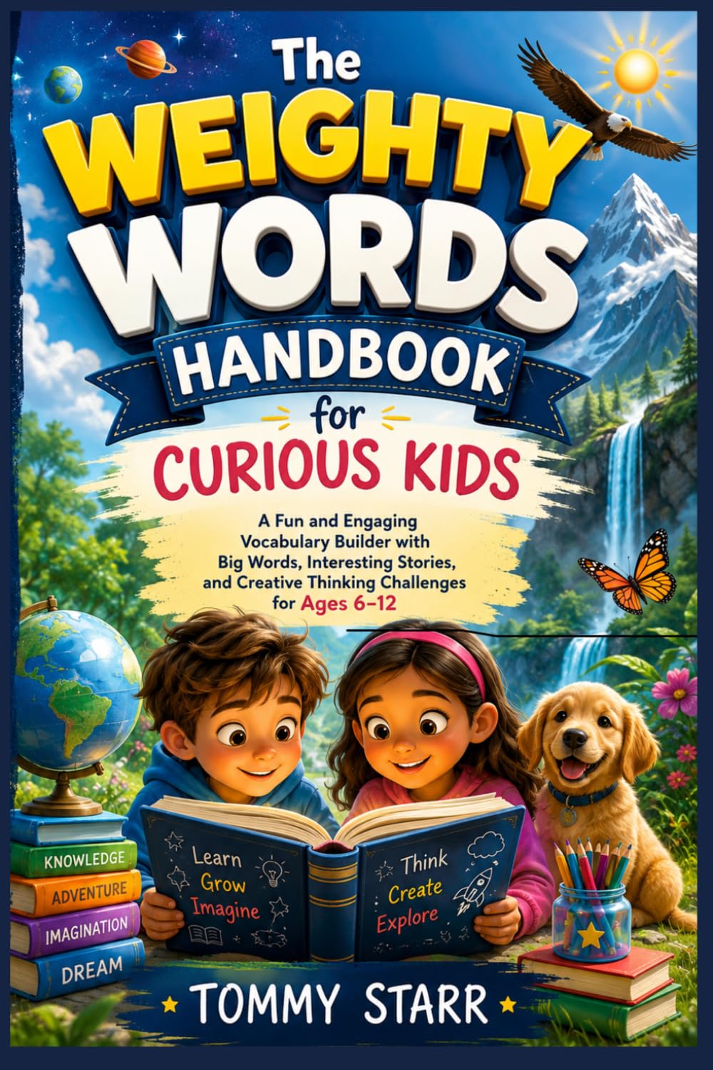 The Weighty Words Handbook for Curious Kids: A Fun and Engaging Vocabulary Builder with Big Words, Interesting Stories, and Creative Thinking Challenges for Ages 6–12