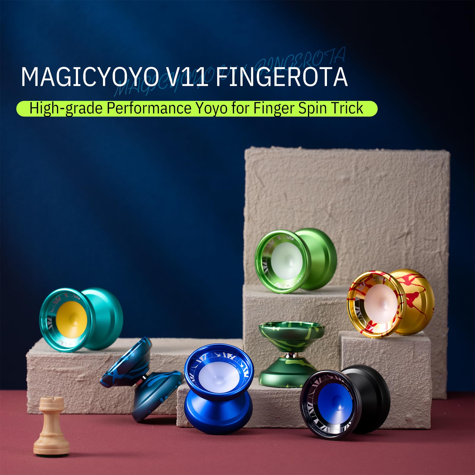 MAGICYOYO V11 Yoyo professionale per adulti, Yoyo in metallo per bambini 8-12