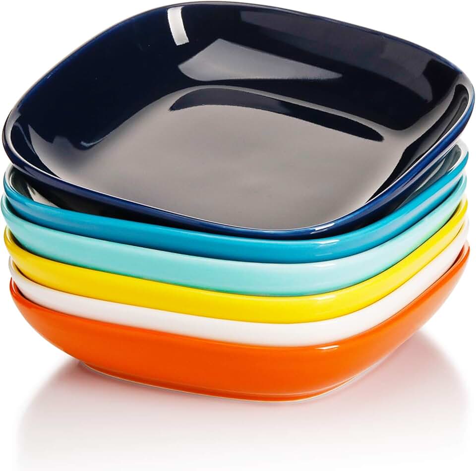 5 piece pasta bowl set