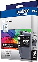 Vista 2 de Brother Cartucho de tinta negro de alta capacidad genuino LC401XLBK