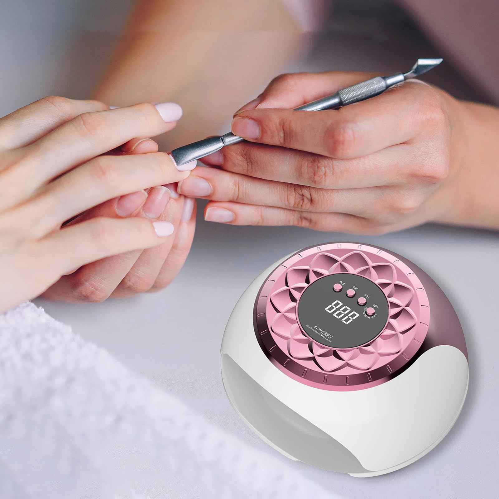 Lámpara UV LED Para Uñas Luz de Gel Portátil