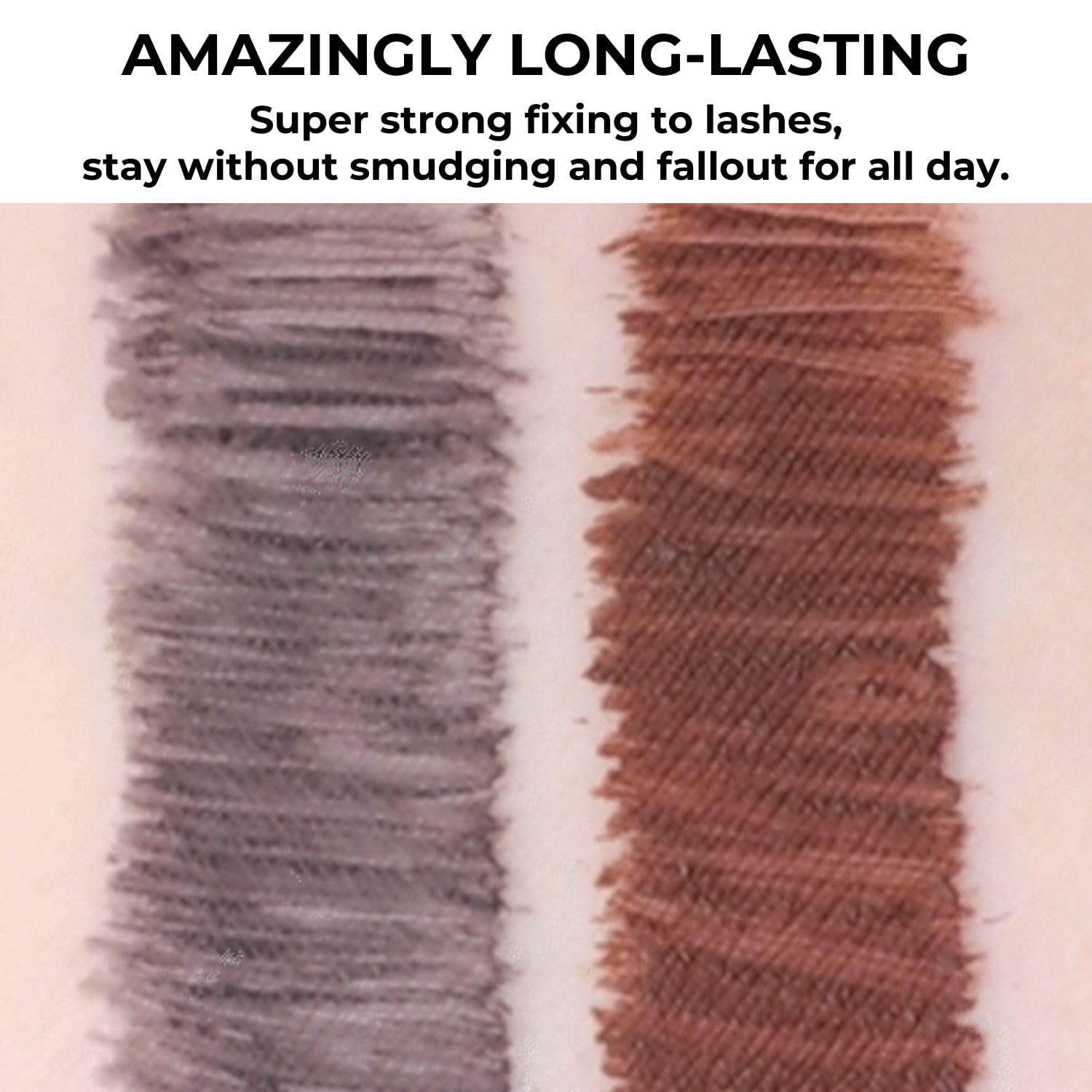 BBIA Never Die Mascara Extreme - Delicate Curling Ultra Long-Lasting Fixing Power Volumizing Lengthening Intense Length Natural Full Lashes No Smudging & Clumping K-Beauty (01 SUPER BLACK) - Image 4