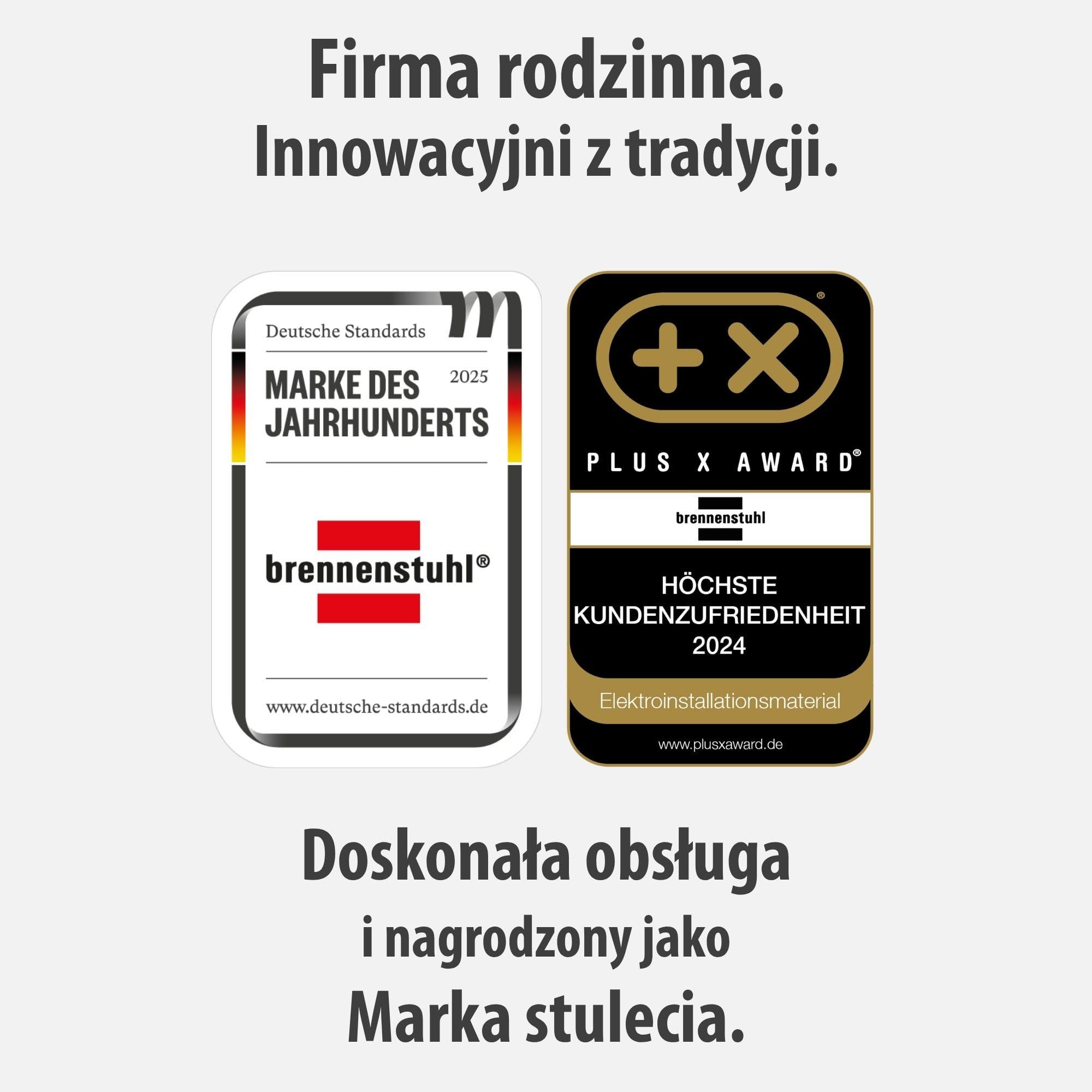 Brennenstuhl Akumulatorowa lampa ręczna LED HL 1200 AS (1200lm, latarka z 4 trybami przełączania, automatyczne wyłączanie przy bliskości obiektu, IP56, obudowa aluminiowa, magnes, klips, kabel USB C)