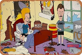 ☆Beavis and Butthead☆ ポスター　Vintage MTV ☆Beavis and Butthead☆ ポスター Vintage MTV Vintage Mtv's