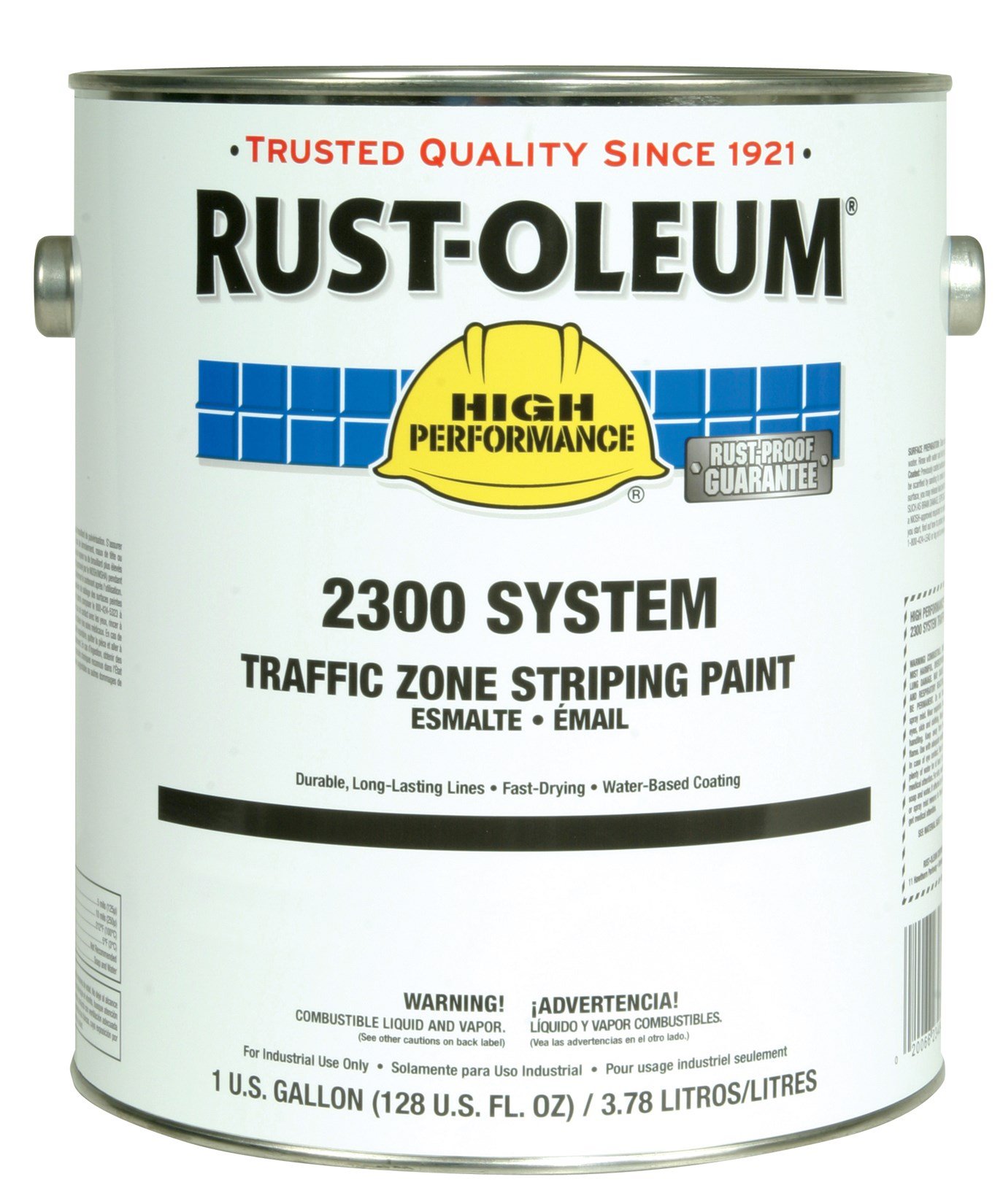 Rust-Oleum 243276 2300 System <100 Voc Traffic Zone Striping Paint, Red, 1 Gallon - Lot of 2