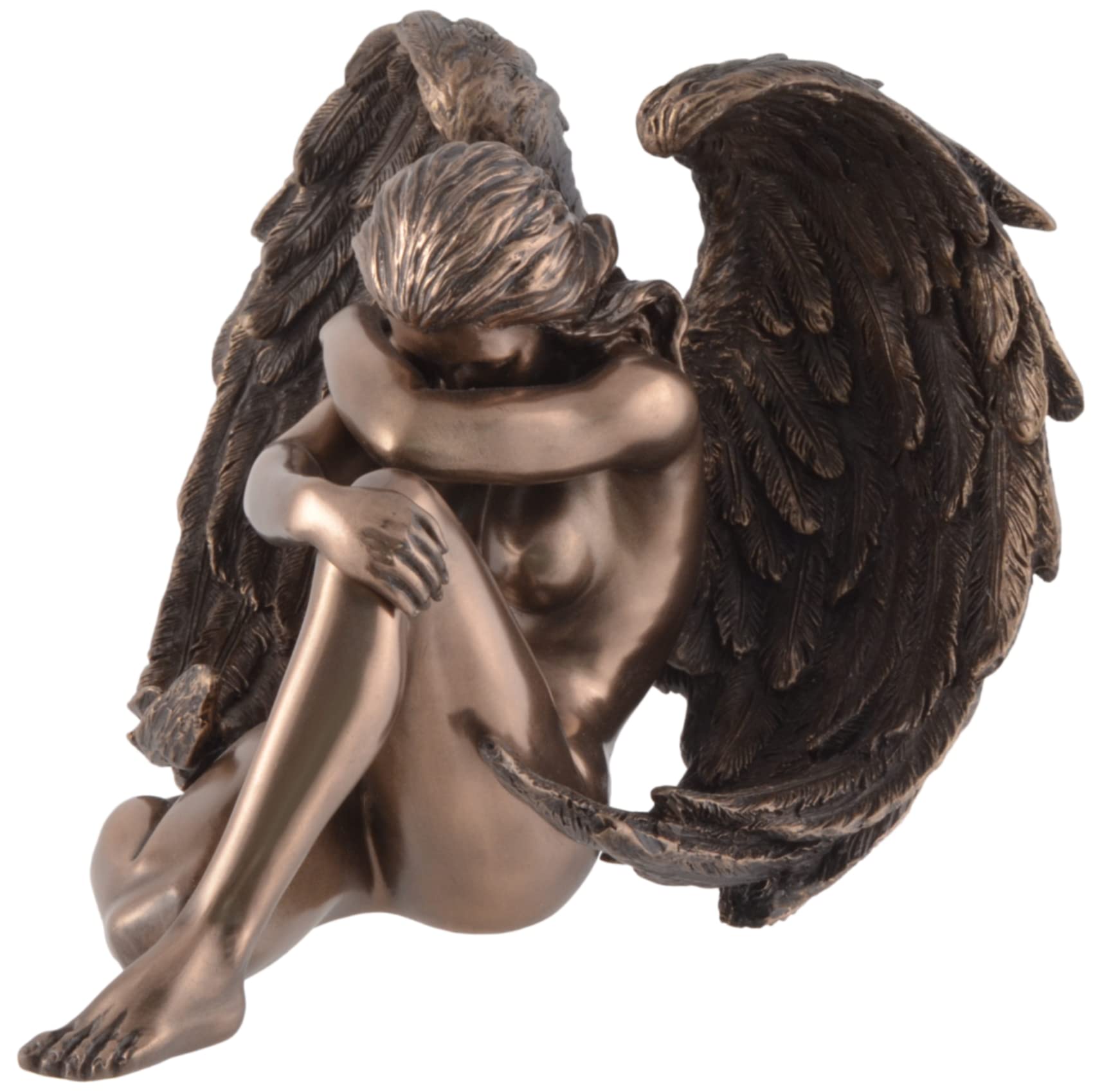 Vogler Joh. Vogler Gmbh Bronze Veronese Nude Angel - Nude Angel Mourns