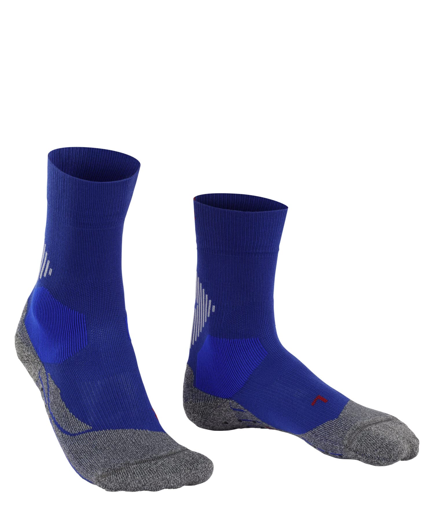 FALKE Unisex Socken 4 GRIP U So Funktionsmaterial für maximalen Speed 1 Paar, Blau Blue 6449, 44-45