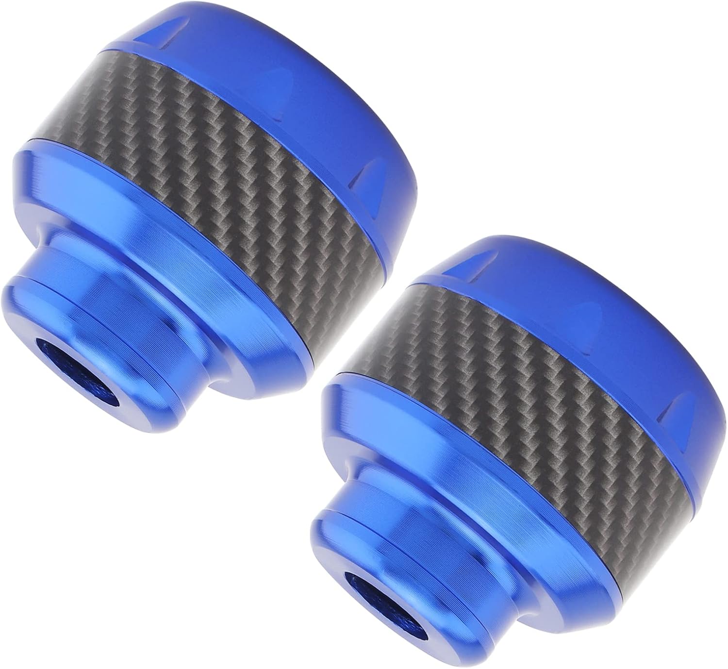 Windance 4pcs Universal Fork Frame Sliders Crash Protectors Wheel Crash Protector Falling Protection Safety Gear for Motorcycles Motorbikes Moped Scooters (Blue)