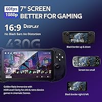 Vista 5 de OnePro Cloud Handheld Portable Remote Play Gaming Console, For Xbox Cloud Gaming, NVIDIA GeForce NOW, Playstation, PC, Long-Battery Life, 7" 1080P