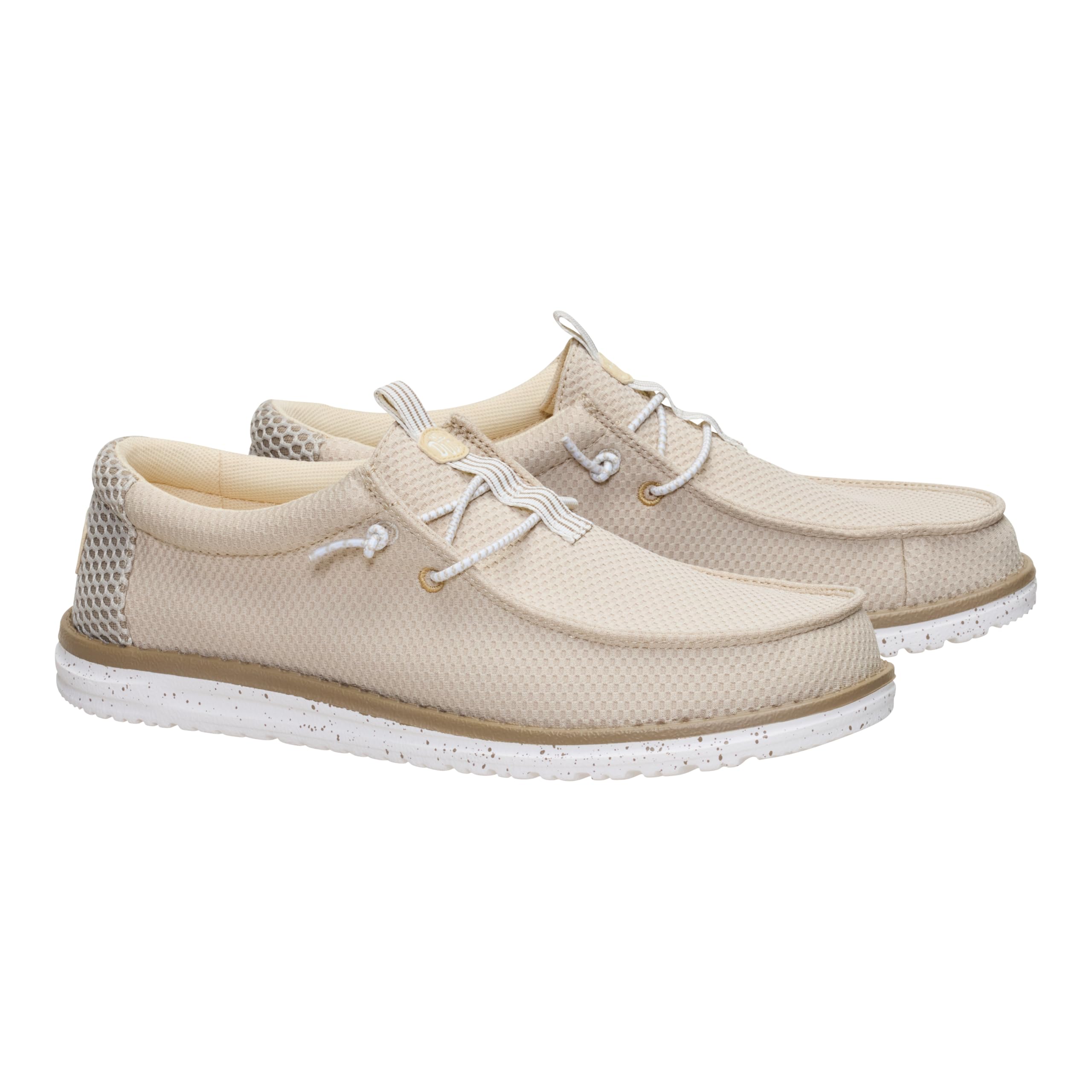 HEYDUDE Mocasines para Hombre Wally Mesh Neutrals 45301