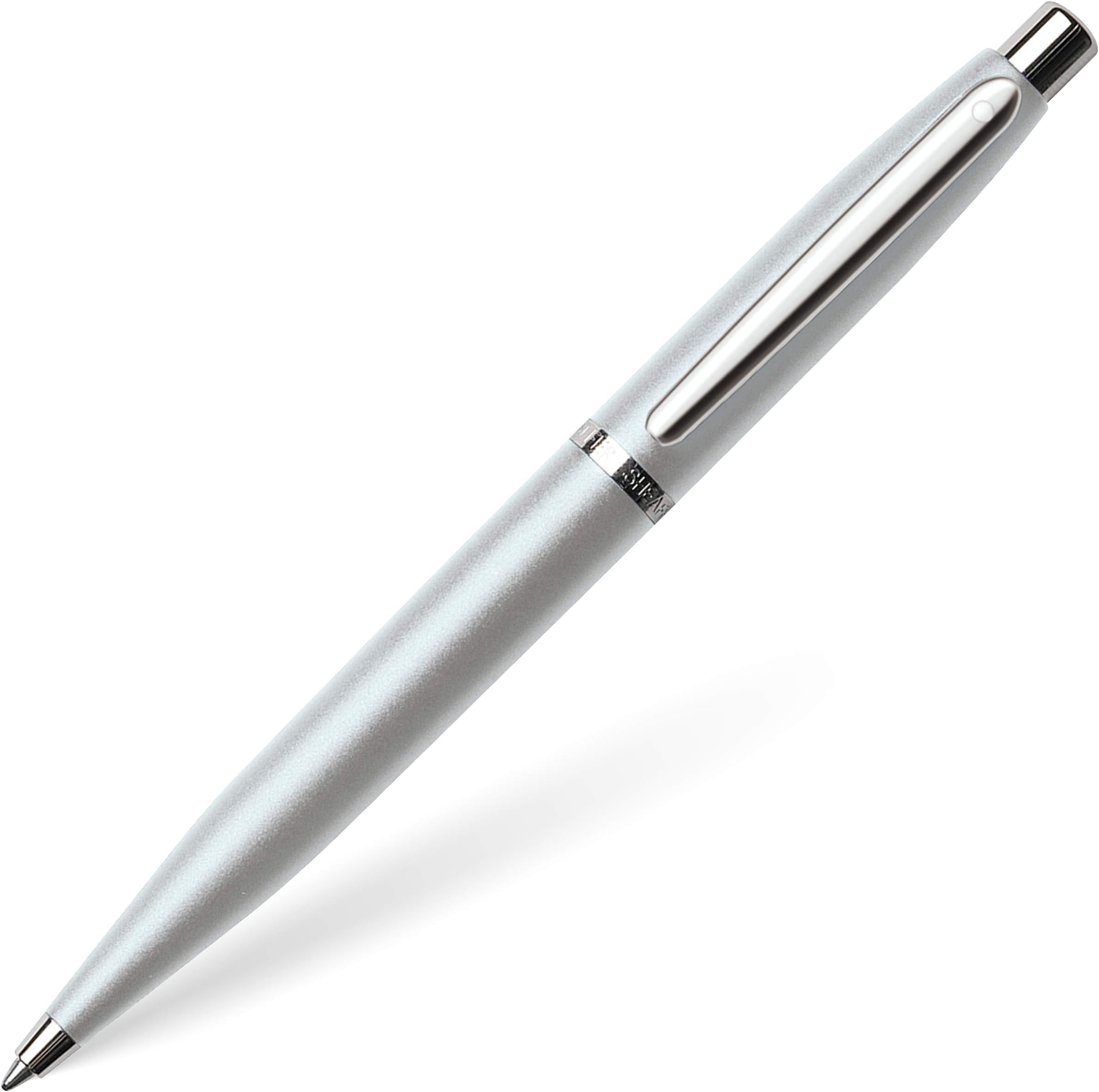 Sheaffer VFM Strobe Silver Ballpoint Pen with Chrome Trim