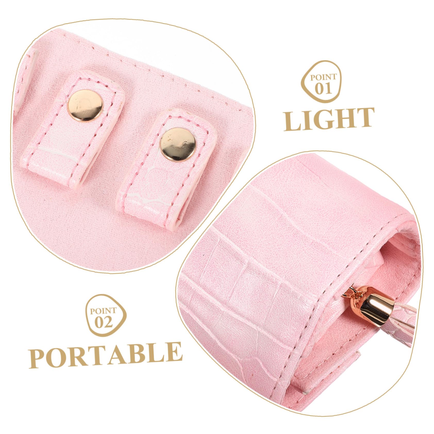PRETYZOOM Bolsa De Viaje Para Joyas 5 Unidades Organizador Multifunción Portátil