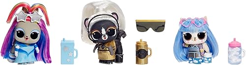 Miniatura 2 de L.O.L. Surprise! Peluqueros con 10 sorpresas, mascota coleccionable con pelo real, incluye accesorios temáticos musicales, juguete navideño, gran