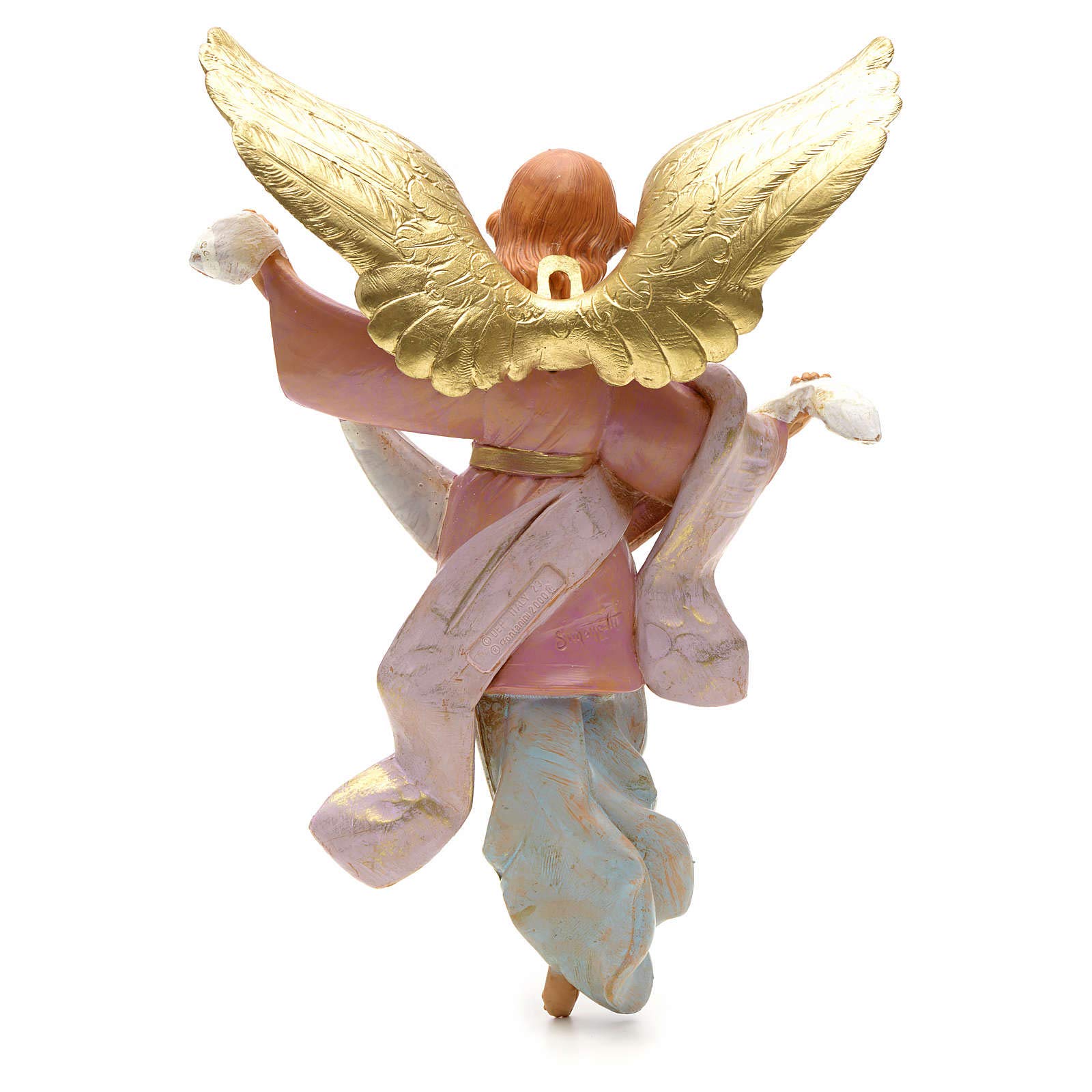 Holyart Belén Fontanini: Ángel en pie Gloria 30 cm Fontanini